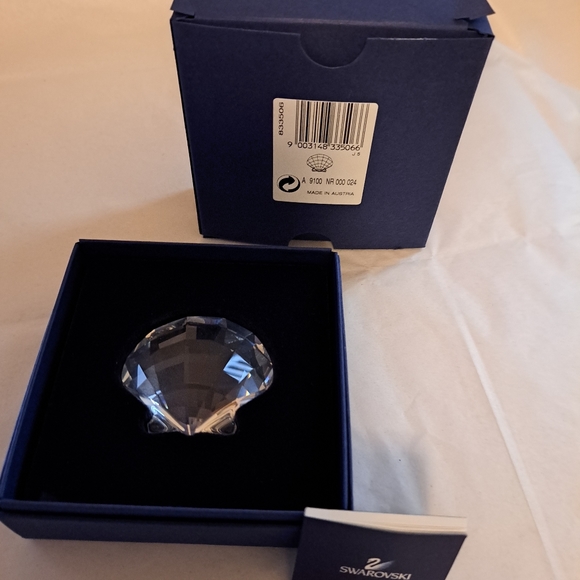 2006 Swarovski crystal SCS  Scallop sea shell w box and COA  like new - Picture 1 of 6